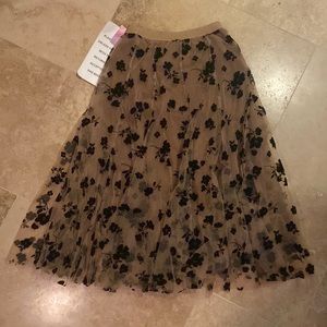 Chicwish midi floral skirt